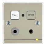 Quantec Addressable Infrared Call Point, Button Reset with Sounder & Remote Socket