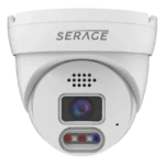 Serage IP 4MP 2.8mm Smart Night Colour IR & White Light Hybrid Turret in White