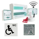 Aidalarm Wireless Disabled Toilet Alarm Kit