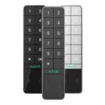 Ajax KeyPad Outdoor Jeweller | Wireless Outdoor Keypad | Card/Tag Reader, IP66