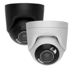 Ajax TurretCam HL | 8MP AI PoE Camera (2.8mm) | Hybrid Illumination, TrueWDR, Mic