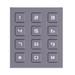Hikvision DS-KD-KP | Modular Pin Code Keypad Module | IP65, IK07 Vandal Resistant