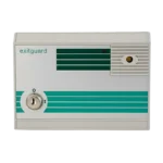 Exitguard Fire Door Alarm with integral Keyswitch in Green