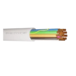 Securiflex Alarm Cable | TCCA Type 3, 12 Core, 100m, LSF | White