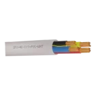 Securiflex Alarm Cable | PVC, TCCA Type 3, 4 Core, 100m | White