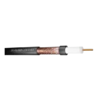 Securiflex RG59 Premium Coaxial Cable | DCA, LSZH, UV, 75 Ohm, 100m | Black
