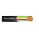 Securiflex Alarm Cable | TCCA Type 3, 8 Core, 100m, PE | Black