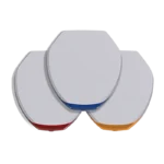 Scantronic External Siren Cover with Backlight Support | Polycarbonate Lid | Blue, Red & Orange Options