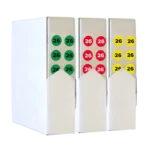 Fire Extinguisher 2026 Year Gauge Indicator Dots, Pack of 1,000