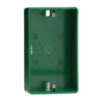 Lexicomm Type B Green Double Gang Backbox