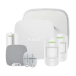 Ajax Baseline Kit 2 | Hub 2 (2G Sim/Ethernet) | MotionProtect U, DoorProtect U, SpaceControl, HomeSiren U & StreetSiren DoubleDeck) | White