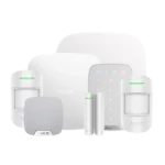 Ajax Baseline Kit 4 | Hub 2 (2G Sim/Ethernet) | MotionProtect U, DoorProtect U, Keypad Plus, HomeSiren U & StreetSiren DoubleDeck) | White