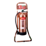 Single Extinguisher Stand | Tubular, Antique Copper Finish