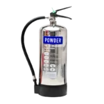 Contempo 6kg Powder Stainless Steel Fire Extinguisher