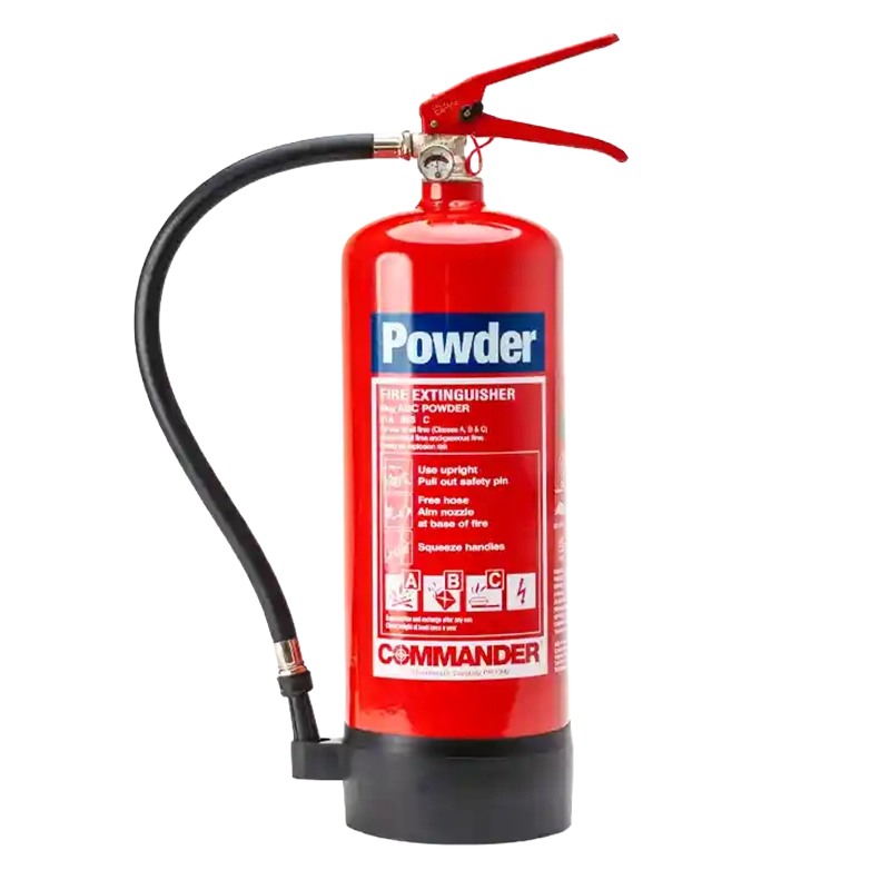 CommanderEDGE | 4kg ABC Dry Powder Fire Extinguisher