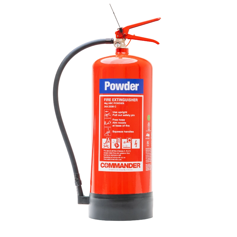 Commander | 9kg ABC Dry Powder Fire Extinguisher