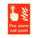 Fire Alarm Call Point Sign | Photoluminescent